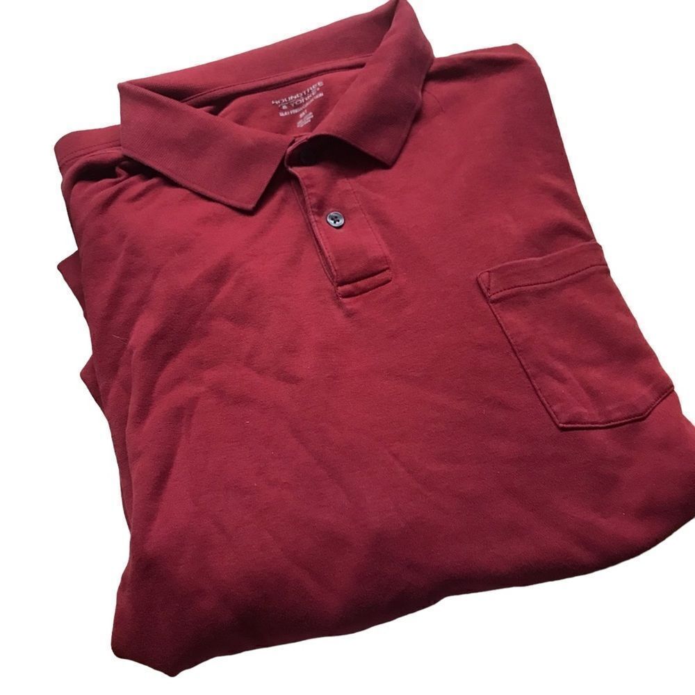 Roundtree and Yorke size 2XT long sleeved collared shirt